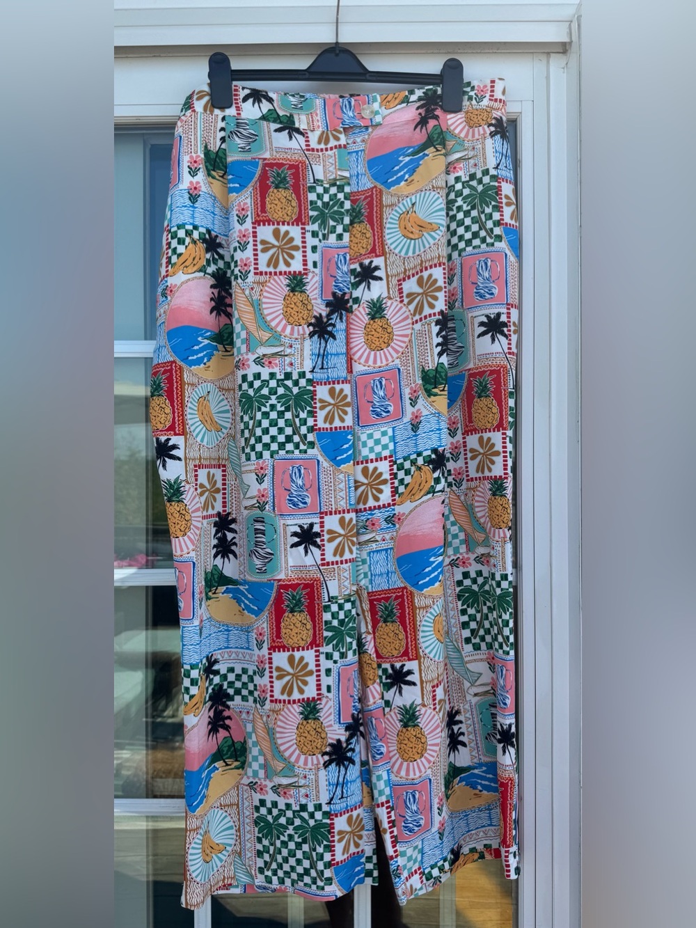 Skies Are Blue - Patterned Pants